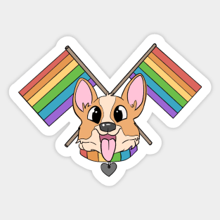 Cheddar Says Gay Rights! Sticker